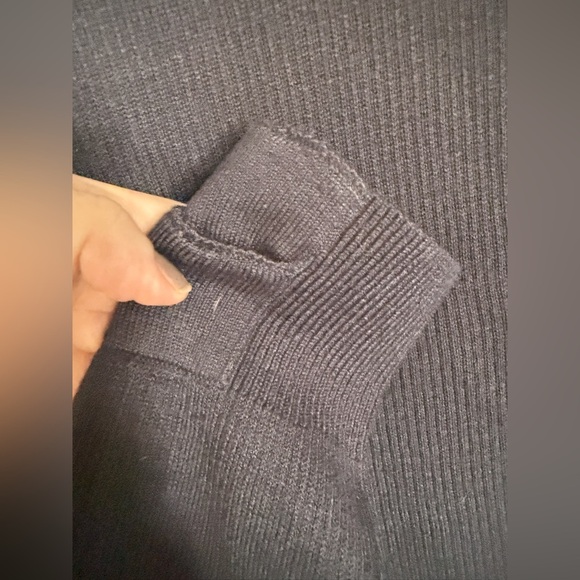 Lululemon Cabin Yogi Wrap Navy Sweater - Picture 8 of 9